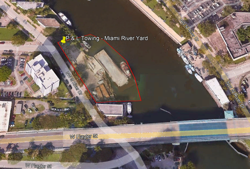 p and l towing, p & l towing, miami river, miami yard, miami boat yard, miami river yard, miami marina, miami river marina, marine salvage, miami barge, miami crane, miami tug boat, marine towing